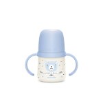 Biberon � anses phosphorescentes + 6mois 150ml wild & free bleu