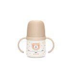 Biberon � anses phosphorescentes + 6mois 150ml wild & free marron