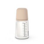 Biberon anti - colique 270 ml - d�bit moyen sable clair