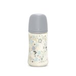 Biberon anti - colique 270 ml - d�bit moyen wonderland bleu