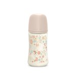Biberon anti - colique 270 ml - d�bit moyen wonderland rose