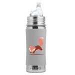 Biberon À bec en inox 325 ml - fox gris Biberon À bec en inox 325 ml - fox gris