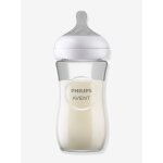 Biberon verre 240 ml philips avent natural response transparent