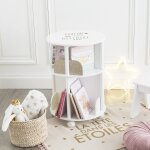 Bibliothque enfant rose
