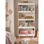 Bibliothque feston blanc