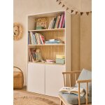 Bibliothque bardage blanc