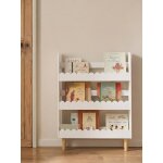 Biblioth�que pr�sentoir mural feston blanc
