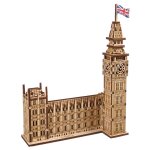 Big ben en bois � construire maquette 3d du c�l�bre monument de londres brown