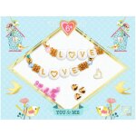 Bijoux duo bracelets lettres you & me multicolore