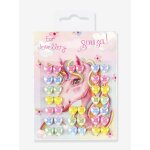 Bijoux d'oreille autocollants multicolore