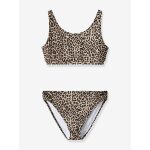 Bikini fille bustier imprim� animal name it brun