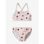 Bikini fille fines bretelles imprim� name it rose p�le