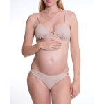 Bikini de maternit triangle milos beige