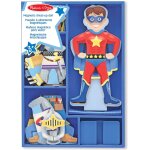 Billy et ses costumes magntiques bleu