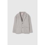 Blazer enfant en lin marron