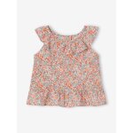 Blouse b�b� fille imprim�e multicolore