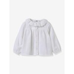 Blouse b�b� en gaze de coton �cru