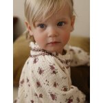 Blouse bébé imprimée à fleurs écru Blouse bébé imprimée à fleurs écru