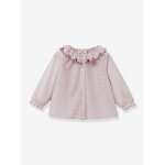 Blouse � carreaux rouge