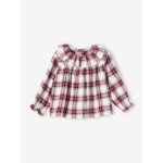 Blouse à collerette bébé écru Blouse à collerette bébé écru