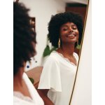 Blouse devant / dos de grossesse cru