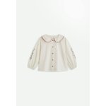 Blouse enfant en popeline grace ecru