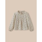 Blouse en flanelle de coton imp margotine