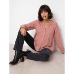 Blouse grossesse et allaitement en gaze coton biologique * bois de rose