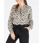Blouse lavallire de grossesse et d'allaitement sophie ivoire