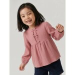 Blouse manches longues fille blush