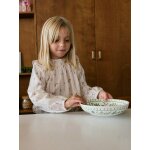 Blouse manches longues fille �cru