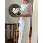 Blouse de mariée en dentelle grossesse ou femme collection mariage écru Blouse de mariée en dentelle grossesse ou femme collection mariage écru