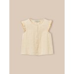 Blouse p�querettes imprim� paquerette jaune
