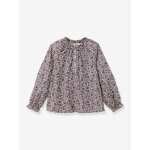 Blouse en tissu liberty meadow fille rose