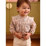 Blouse � volants b�b� rose