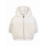 Blouson bi matières vanille Blouson bi matières vanille