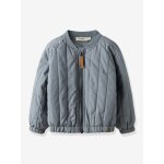 Blouson bomber gar�on lil' atelier mini baleine brod�e gris
