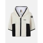 Blouson  capuche blanc cass