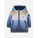 Blouson � capuche bleu