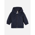 Blouson � capuche bleu fonc�