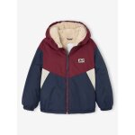 Blouson � capuche gar�on bordeaux