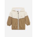 Blouson � capuche taupe