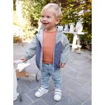 Blouson coupe - vent bb garon colorblock vert d'eau