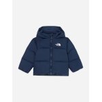 Blouson en duvet et polaire bleu
