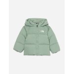 Blouson en duvet et polaire vert