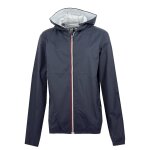 Blouson enfant bleu marine, blanc.