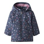 Blouson fille arc en ciel marine