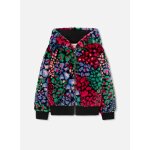 Blouson fille imprim� l�opard multicolore