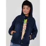 Blouson gar�on en coton bleu