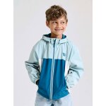 Blouson gar�on coupe - vent colorblock vert d'eau